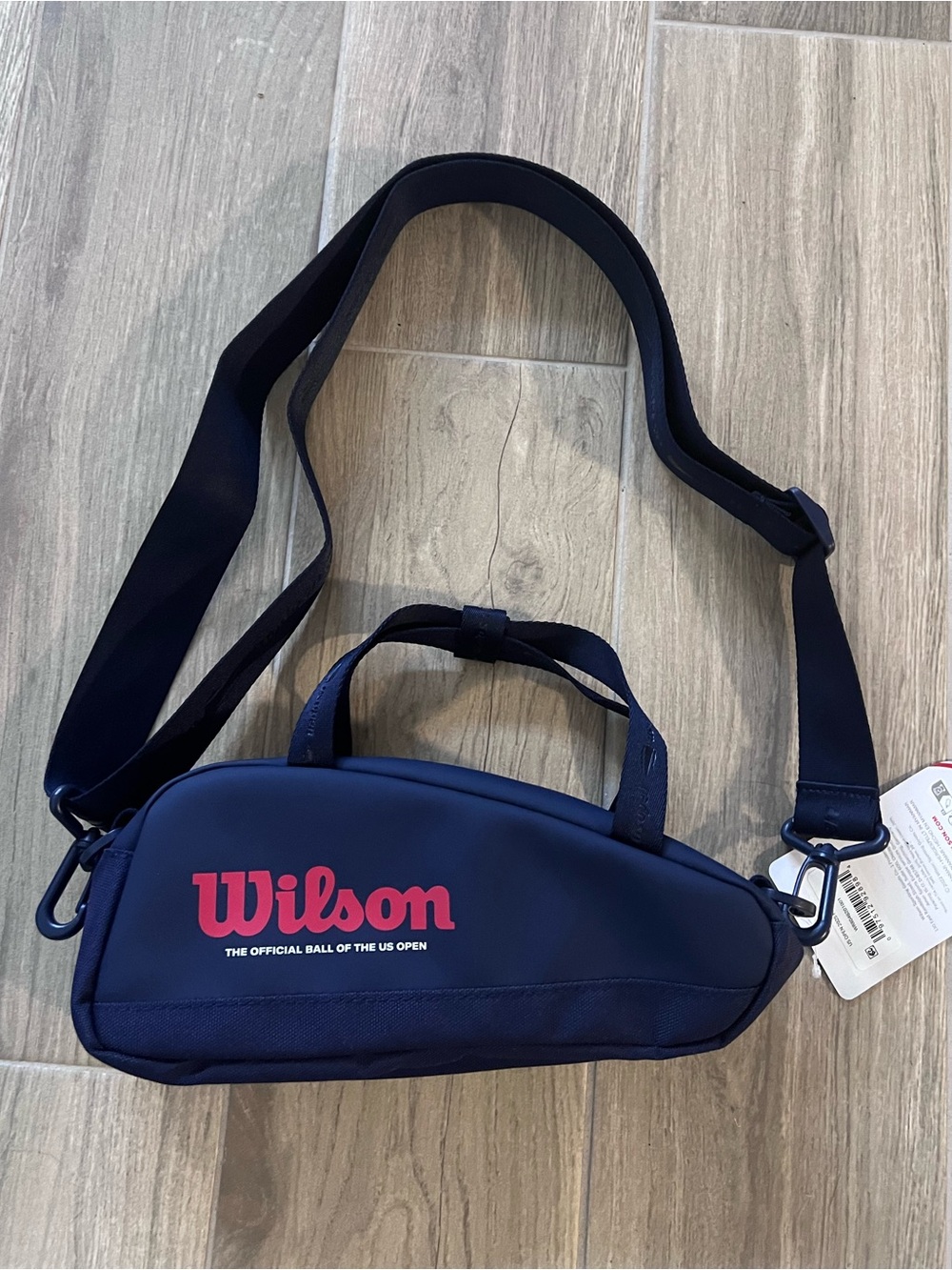Wilson US Open Mini Tennis Bag NWT Racket Bag Detachable Strap Crossbody 2025